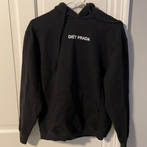 Diet Prada black hoodie